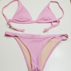 Pink bikini